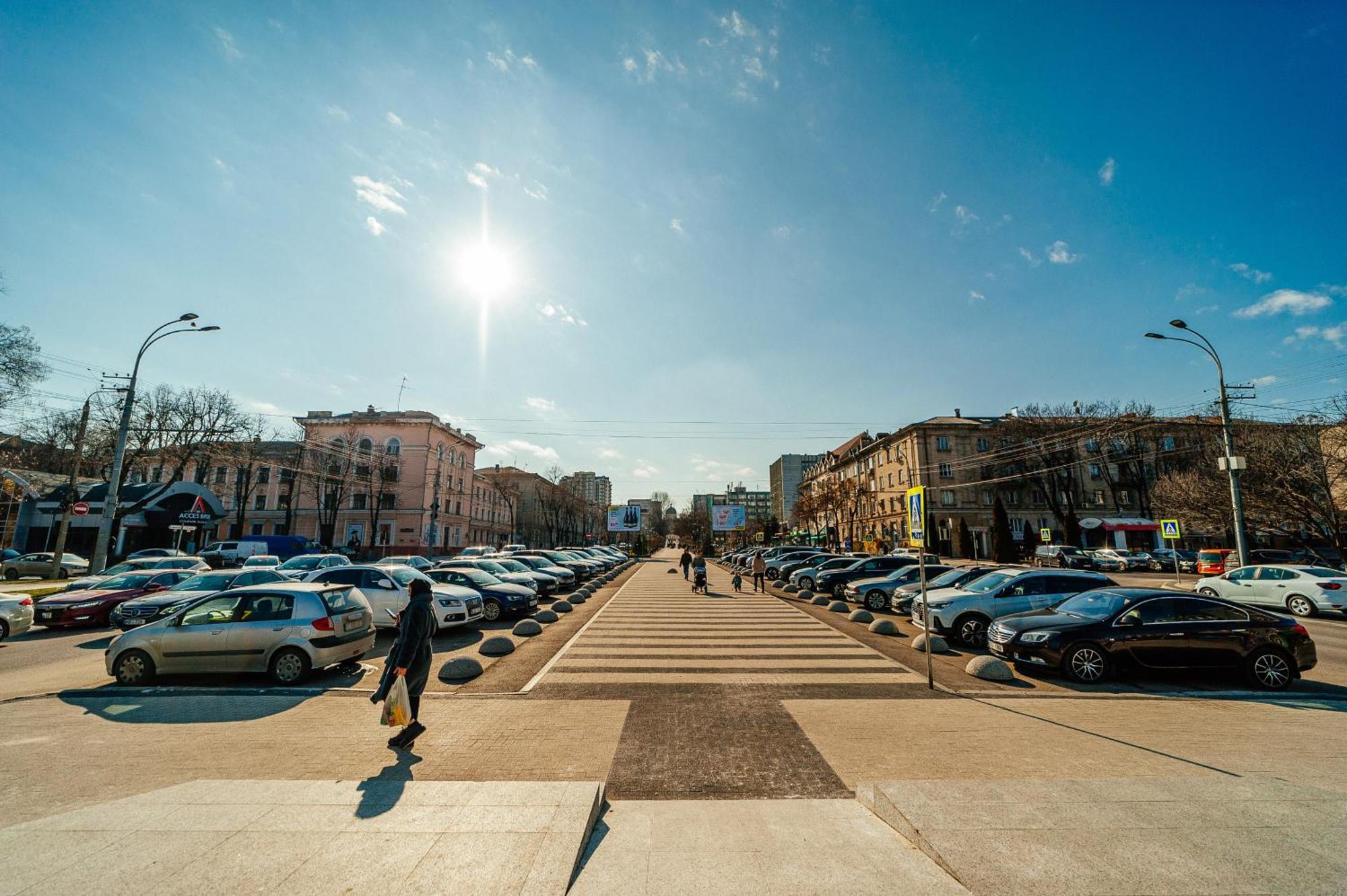 Perfect View Of The City Center Kisinyov Kültér fotó